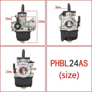 Venta al por mayor personalizado Dellorto PHBL 20mm 22mm 24mm 25mm 30mm 2T 4T 50 300cc carreras motocicletas rendimiento actualización <span class=keywords><strong>carburador</strong></span> Scooter - Product Image 4