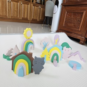 Puzzles éducatifs d'animaux flottants pour bébés garçons filles jouets de <span class=keywords><strong>bain</strong></span> en <span class=keywords><strong>mousse</strong></span> baignoire non toxique - Product Image 5