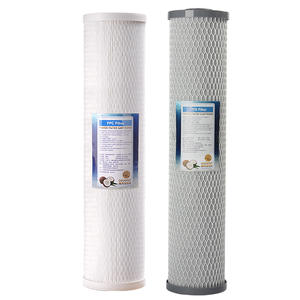 Cartouche filtrante Novartis Pure Source 20 pouces, grande capacité, coton PP, charbon actif CTO, pré-filtre pour toute la maison, purificateur d'eau - Product Image 2