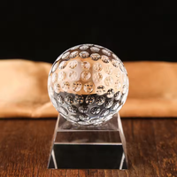 Boule de cristal creuse à facettes transparents, livraison directe d'usine, usine