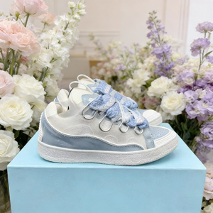 Zapatillas Bread para Hombre, de Cuero Genuino, Estilo Skate, con Cordones Trenzados Coloridos, Calzado Casual de Lujo para Skateboarding - Product Image 2