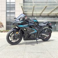 Moto électrique avec ABS pour adultes, vitesse rapide de 150 km/h, batterie au lithium de 72V160Ah, autonomie de 300 km