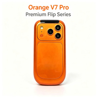 Téléphone pliable Folder2 G1650 double SIM 4G LTE avec clavier, smartphone Android, écran 2,4 pouces, multilingue, vente en gros
