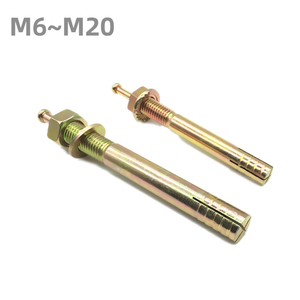Galvaniser Acier zingué M6 M8 M10 M12 M14 M16 M20 Boulon d'ancrage à expansion court long Service personnalisé - Product Image 1