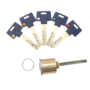 Xi lanh khóa vành với rãnh rắn trên các phím Chân kính thiên văn đơn tương tác an ninh cao khóa cửa xi lanh - Product Image 5