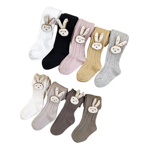 Yy442 Collant in Maglia Anti-Pilling Primaverili e Autunnali con Coniglio 3D per Bambine, Neonati e Bambini - Product Image 5