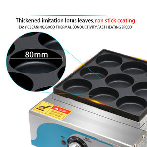 XEOLEO Electric Street Food Japan Wheel Cake obeynimagawayaki farcito Pancake uovo 18 buche <span class=keywords><strong>macchina</strong></span> <span class=keywords><strong>per</strong></span> <span class=keywords><strong>Hamburger</strong></span> forno Maker - Product Image 5