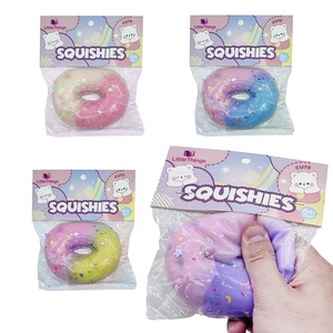 Juguete Sensorial Antiestrés de Peluche con Forma de Donut y Pata de Gato, de Goma EVA, Látex y Silicona, Regalo Moderno para Niños y Niñas - Product Image 2