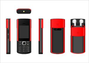 Téléphone portable 2G avec écouteurs sans fil 4 cartes Sim téléphone Mobile pour <span class=keywords><strong>Nokia</strong></span> 5710 - Product Image 3