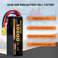 Whosale FPV Drone Batterie 10000mAh 22.8V 70C 6S HV Lipo Batterie pour Multi-Rotor DJI Tarot 550 680 Quad HEX DJI S800 S1000