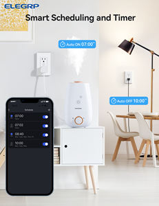 Elegrp เต้ารับอัจฉริยะติดผนัง15A 2.4กิกะเฮิร์ตซ์ Wi-Fi พร้อม <span class=keywords><strong>Alexa</strong></span> Google Home - Product Image 3