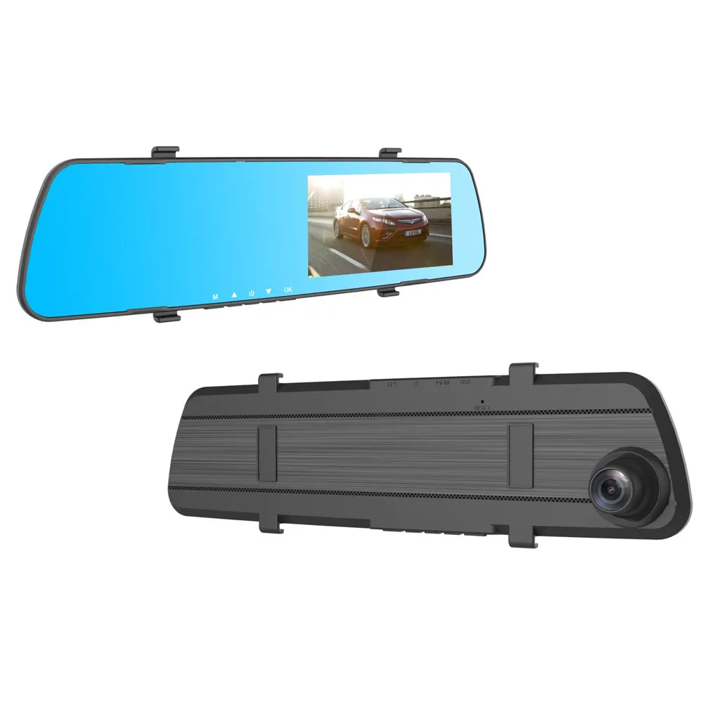 4.5 pollici IPS touch screen dual lens 1080P Full HD Scatola Nera Dell'automobile con telecamera per la retromarcia Del Veicolo Auto DVR dash Cam Video Recorder