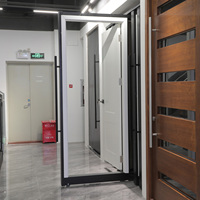 Porte pré-montée en bois de chêne de style Shaker, norme américaine, 4 panneaux, apprêtée, en HDF/MDF, pour intérieur de maison et maison jumelée