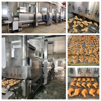 Máquina de Cocción al Vapor y Horneado, Horno Túnel para Galletas, Equipo para Asar, Grillar y Ahumar