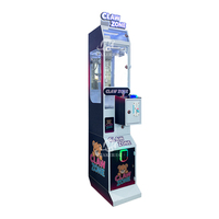 Machine de jeu de grue à prix gagnant, mini méga, personnalisable par le fabricant, avec accepteur de pièces