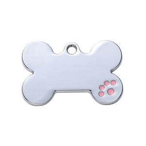 <span class=keywords><strong>Collar</strong></span> colgante antipérdida para mascotas, colgante con grabado de Metal, etiqueta de nombre de identificación de Mascota, gato, perro, nombre DIY, número de teléfono, placa de identificación, venta al por mayor - Product Image 4