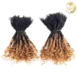 Extensions de cheveux humains brésiliens Remy Lisa Locs 6-30 pouces, dreadlocks entièrement faits à la main, pointes bouclées, sans produits chimiques, compatibles permanente, style <span class=keywords><strong>africain</strong></span> - Product Image 2