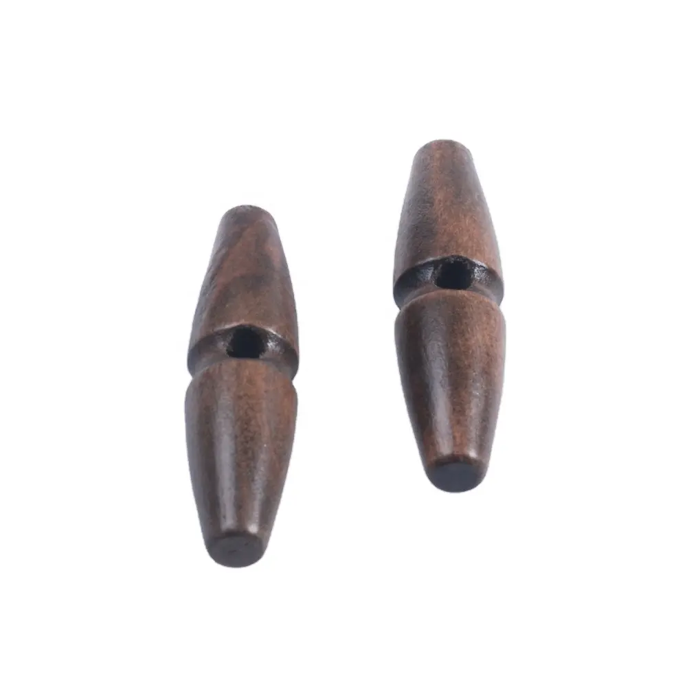 Wood Toggle, Wooden Toggle Button, Coat Toggle Button BN80114