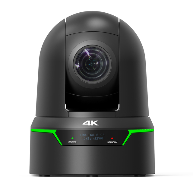 PTZ Camera 25X Optical Zoom Broadcast Grade Camera 4K 60fps Wide Angle Lens USB//POE Conference Camera