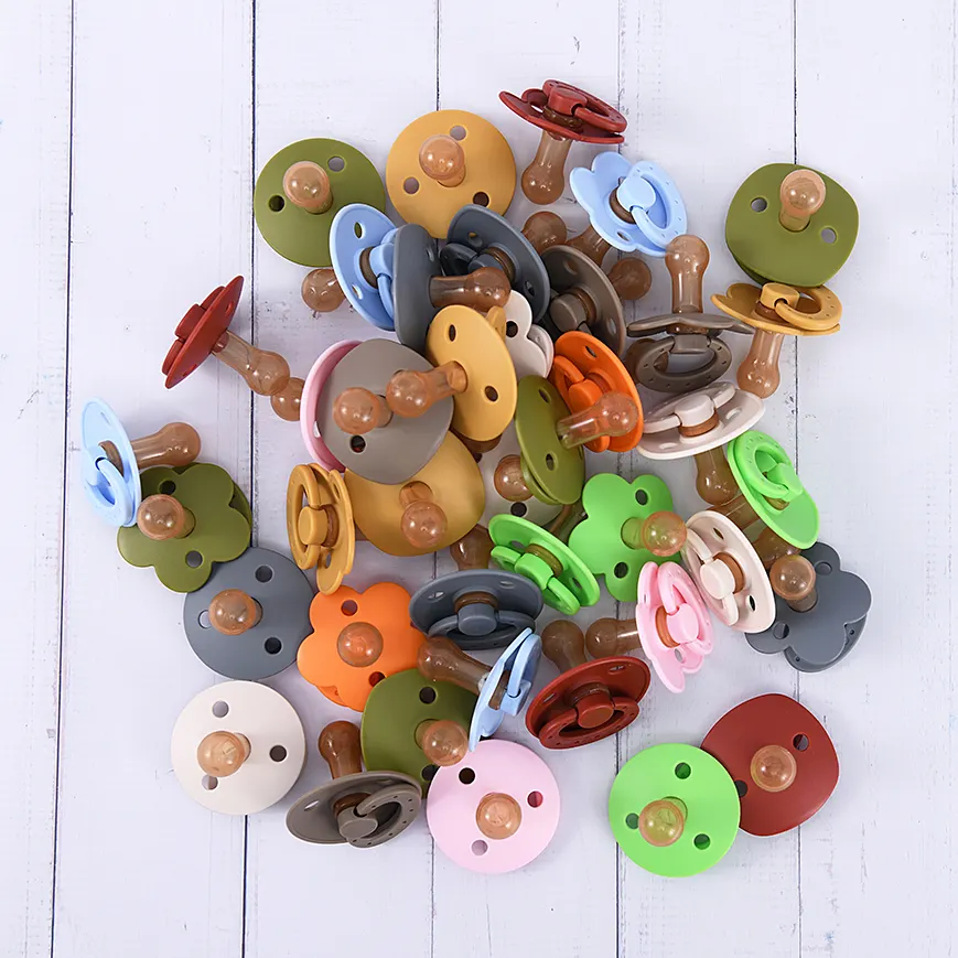 Manufacturer custom bpa free best quality Plastic Pacifier Printed Baby Silicone Baby soother Pacifier dummies
