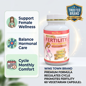 Integratore per la fertilità femminile a marchio privato, compresse a base di erbe per l'equilibrio ormonale e il supporto della salute riproduttiva delle donne - Product Image 3