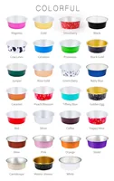 Contenants en aluminium moulé en pulpe, personnalisables avec logo, de qualité alimentaire, compatibles micro-ondes, jetables, capacité 150 ml/5 oz, pour traiteur et événements.