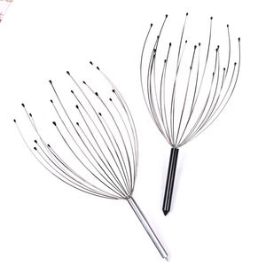Custom 20Claws Octopus Relax Hair Scalp Scratcher Manual <b>Tool</b> Metal Head <b>Massager</b> - Product Image 5