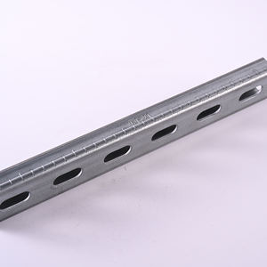 China Factory Großhandel Zink <span class=keywords><strong>Aluminium</strong></span> Magnesium Schlitz Uni strut C Kanal Stahl - Product Image 1