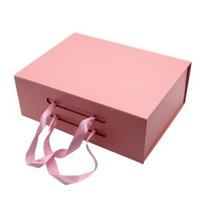 Creative Small Folding Scarf Gift Box Portable Flip Backpack Cardboard Box Clothes Shoes Packaging Box