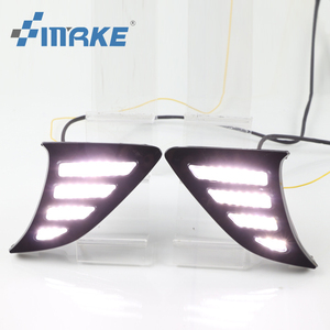 Cho <span class=keywords><strong>Suzuki</strong></span> <span class=keywords><strong>ciaz</strong></span> 2019 ban ngày Chạy ánh sáng sửa đổi LED phía trước đèn sương mù đèn pha DRL không thấm nước 12V - Product Image 4