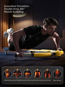 Dragonfly Machine <b>Automatic</b> Rebound Household Lazy Abdominal Fitness Equipment Multi-functional <b>Curling</b> Machine - Product Image 2