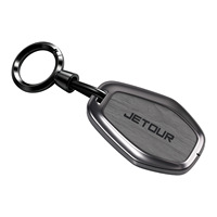 Housse de protection de clé de voiture de luxe Chery, résistante aux rayures, compatible avec Chery Jetour Dashing X-1 Plus DTC IDM X90 2024-2026, en alliage de zinc