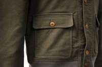 Veste matelassée de luxe personnalisée de haute qualité pour hommes accepte de figurer Logo personnalisé Fermeture éclair Côtes en cuir