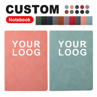 Carnet de notes personnalisé B5 A5 avec logo, couverture rigide en cuir PU, carnet de notes de bureau