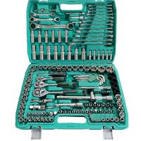 Kit d'outils de mécanique automobile CR-V de 151 pièces, personnalisé OEM, 1 ensemble pour la réparation de voitures et de vélos, outils manuels et électriques, y compris clé dynamométrique à cliquet