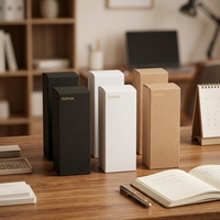 Vente flash - Boîtes en carton kraft vides recyclables de petite taille - Utilisation cosmétique - Boîtes cadeaux personnalisées avec laminage mat - Fermeture magnétique avec poignée