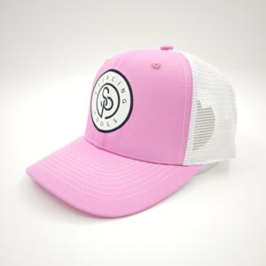 Casquette de cycliste Richardson 112 en tissu éponge avec patch en cuir personnalisé et badge tissé, style hip-hop, dos en maille, performance, personnalisable avec votre marque - Product Image 6