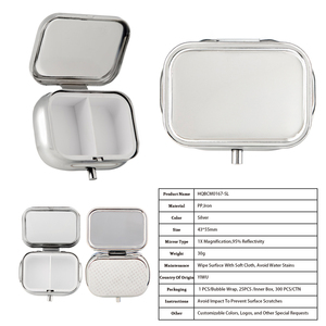 Customized Logo Round Square Travel Souvenir Promotional Pill Boxes Metal Medicine Case