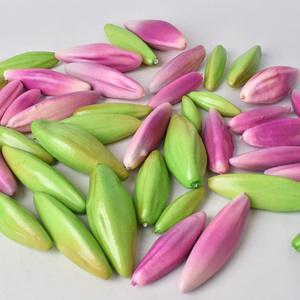 Capullos de Lirio Artificiales Realistas, Tallos de Lirio Artificiales de Tacto Real para Arreglos Florales de Boda, Decoración de Interiores de Hoteles y Hogares - Product Image 3