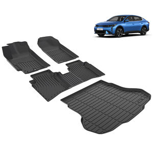 Usine ensembles complets étanche tous temps 3D plat profond tapis plateau de botte tapis coffre Tpe tapis de voiture pour <span class=keywords><strong>Kia</strong></span> K3 2024 tapis de sol - Product Image 2