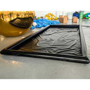 <span class=keywords><strong>Tapis</strong></span> de lavage gonflable portatif de véhicule de bâche hermétique adaptée aux besoins du client de PVC - Product Image 1