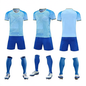China Supplier Custom Football Professional Vintage Soccer Jersey Factory Training Use Football <strong>Kits</strong> - Product Image 1