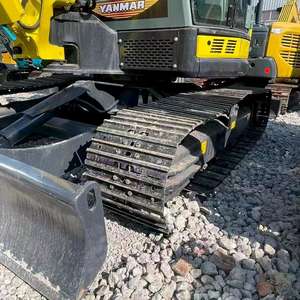 Mini-excavatrice YANMAR VIO55 5,5T à balayage zéro, pelle hydraulique pour la construction urbaine et l'aménagement paysager - Product Image 6