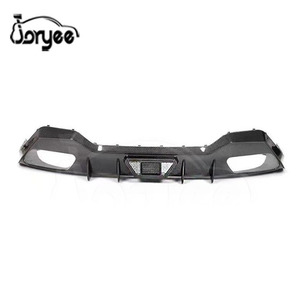 2023 Facelift AC Style diffusore posteriore scarico con luce a LED per BMW <span class=keywords><strong>serie</strong></span> <span class=keywords><strong>8</strong></span> G16 F93 <span class=keywords><strong>Gran</strong></span> Coupe 2021-accessorio ABS in fibra di carbonio - Product Image 2