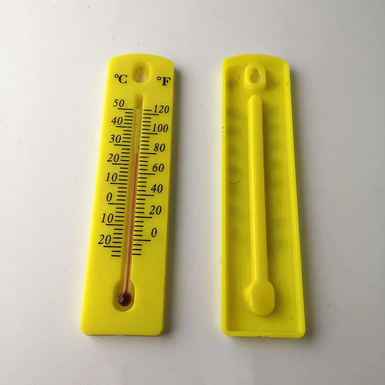 Thermomètre de poche en plastique de petite qualité, tige en verre, mini étudiant expérimental spécialisé dans le thermomètre de sericulture