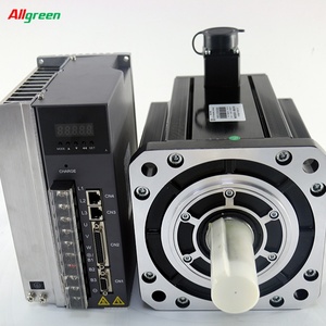 Kit de Motor Servo AC Trifásico Allgreen Servos 380V 7.5KW 2000RPM 35N.m 23bit con Freno 180M35020B+M1534P - Product Image 2