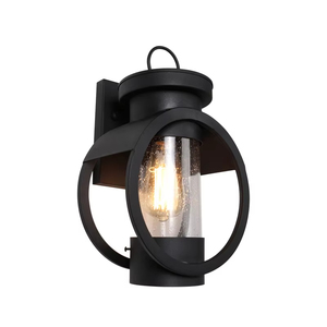 Applique murale d'extérieur antique en <span class=keywords><strong>fer</strong></span> <span class=keywords><strong>forgé</strong></span> américain pour hôtel, cour, balcon, porte extérieure. - Product Image 3