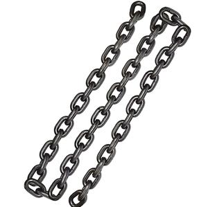 Corrente Preta com Ganchos Acabamento Simples Estrutura de Roda Corrente de Elos - Product Image 4