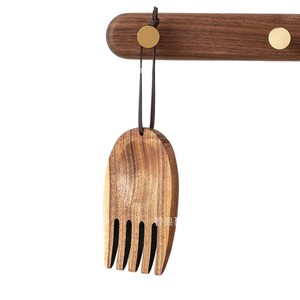 ชุดส้อมสลัดไม้ ดีไซน์เรียบง่ายทันสมัย สำหรับใช้ในครัว - Product Image 2