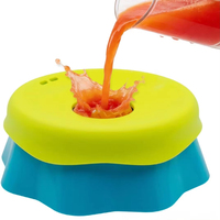 Gamelle anti-étouffement à alimentation lente pour chien avec boule roulante pour chiens de petite, moyenne et grande taille